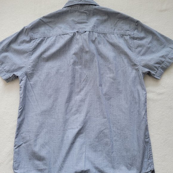 Billabong | Button-Down Men's Short Sleeve Shirt EUC Small light blue - Picture 10 of 12